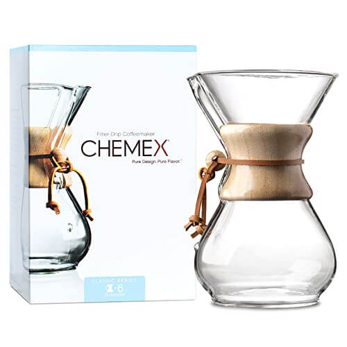 6-Cup Chemex Pour-over coffee maker