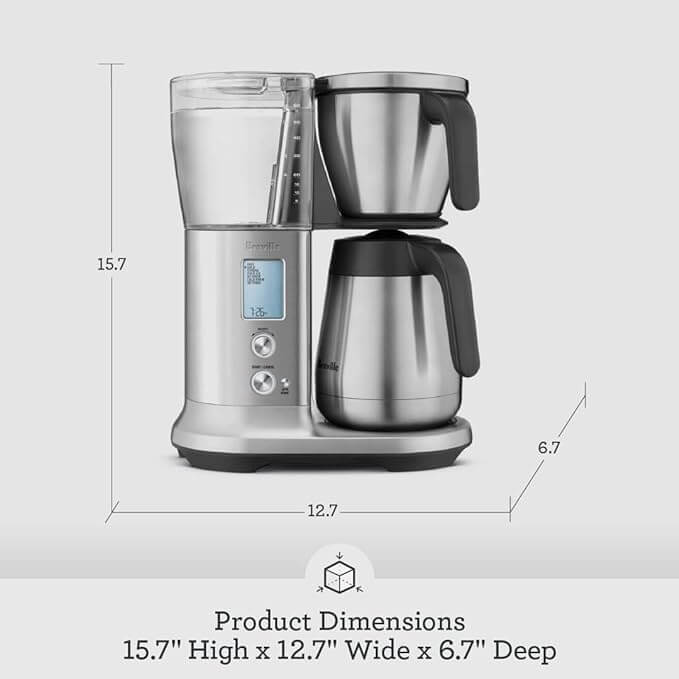 Breville Precision Brewer Drip Coffee Machine BDC450BSS