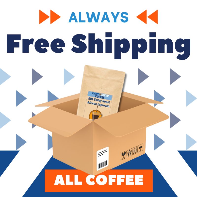Rift Valley Roast Espresso - African Coffee Blend - Free Shipping