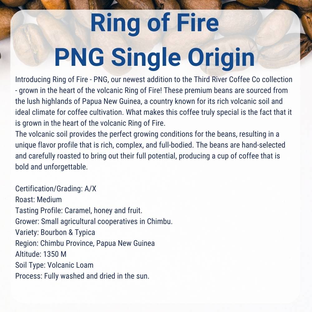 Ring of Fire - PNG Single Origin Coffee - Tasting Notes